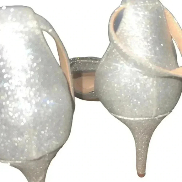 KELLY AND KATIE BLING ANKLE STRAP HIGH HEEL SANDALS- AMAZING!! - Picture 8 of 16